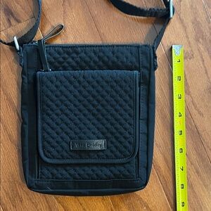Vera Bradley Quilted Black Men's Messenger Bag